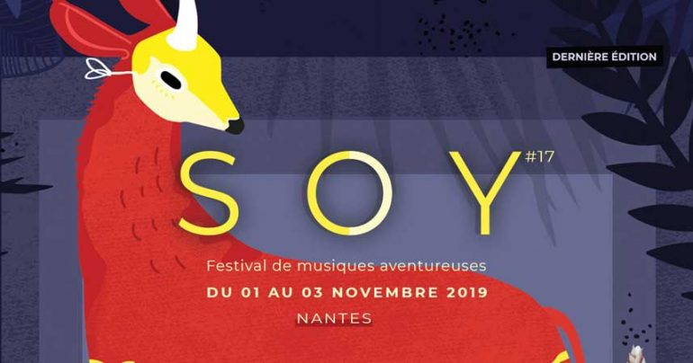 Festival Soy 2019 - du 1er au 3 novembre - Nantes