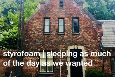 Styrofoam - Sleeping As Much Of The Day As We Wanted