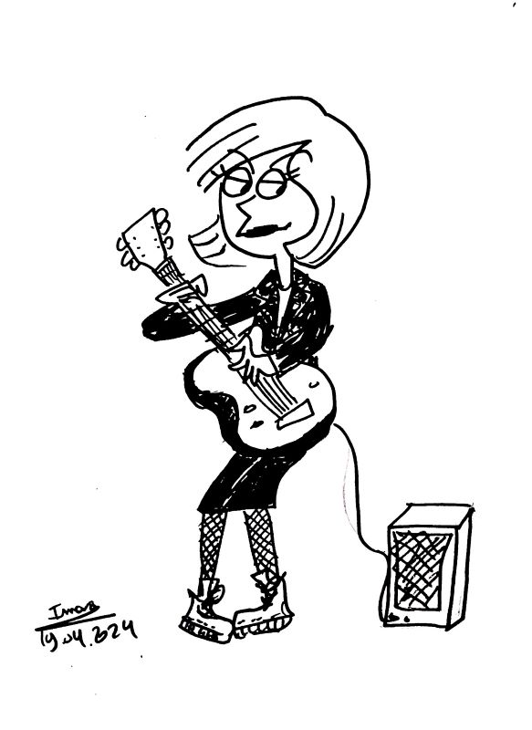 Guitariste par Imara