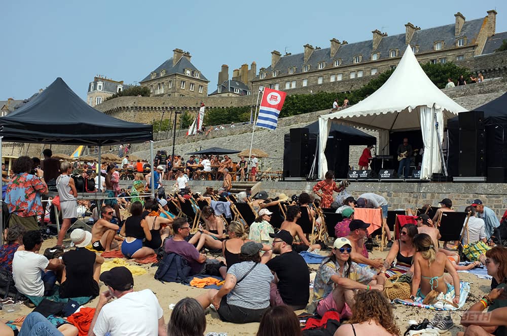 Ambiance Route du Rock 2025