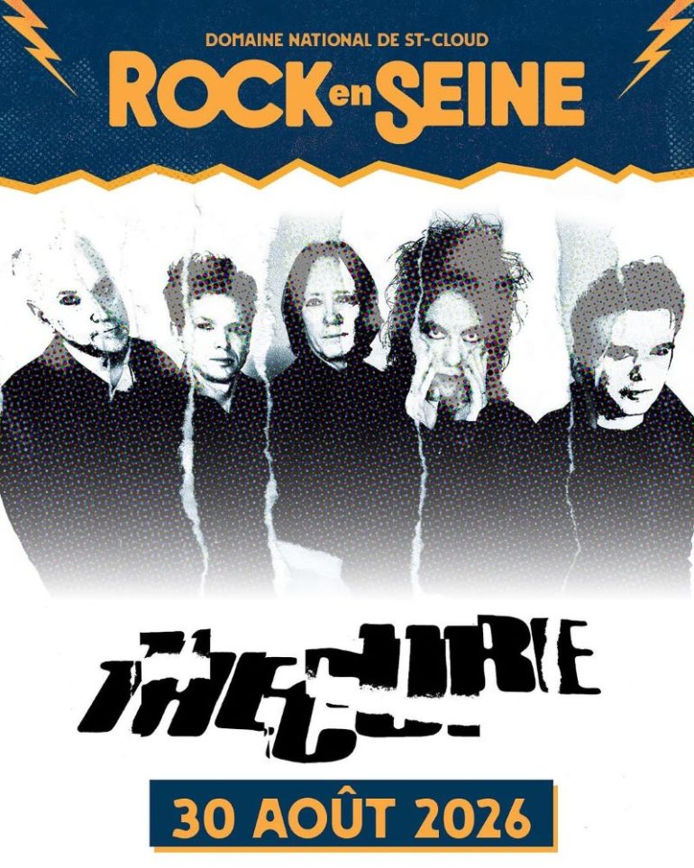 The Cure - Rock en Seine - 30 août 2026