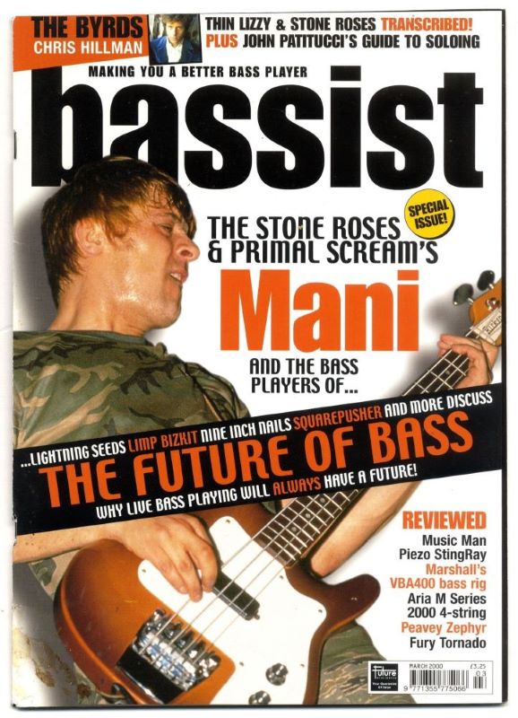 Mani bassist Stone Roses