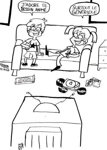 Rock et dessins animés par Imara
