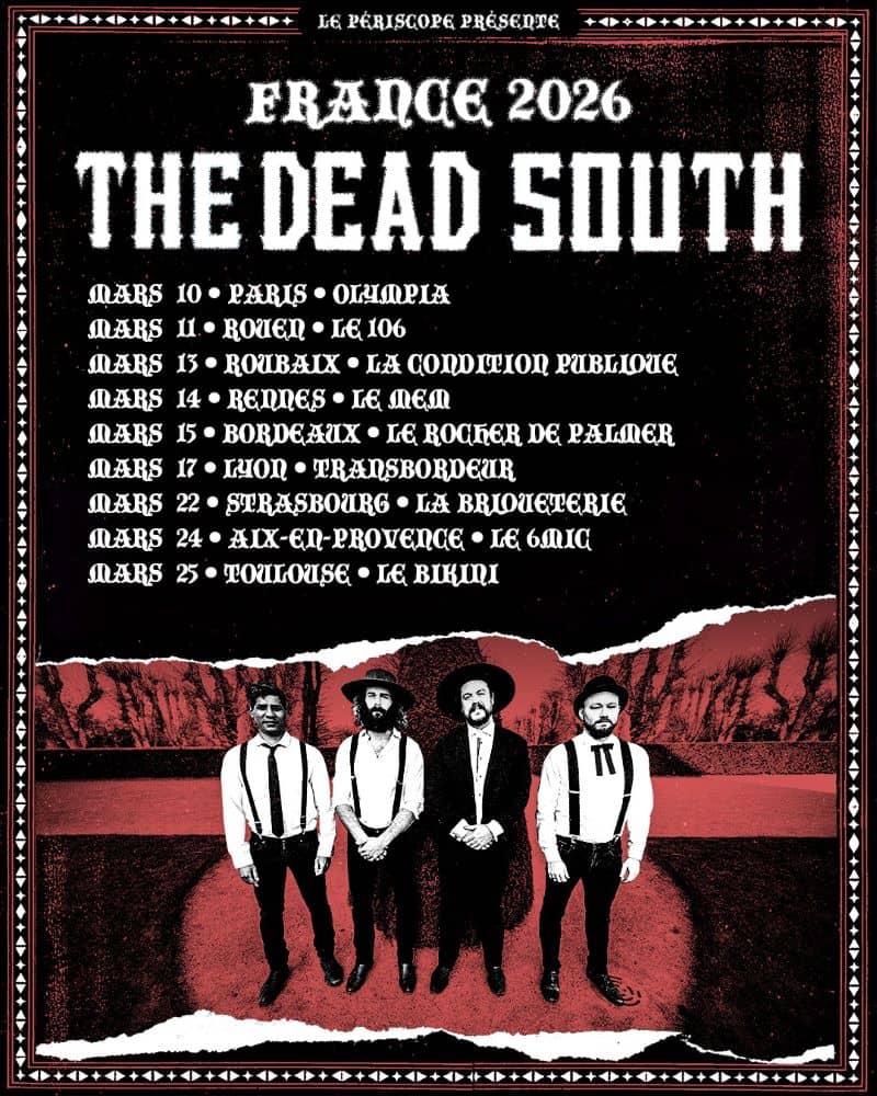 The Dead South - Olympia (Paris) - 10 mars 2026