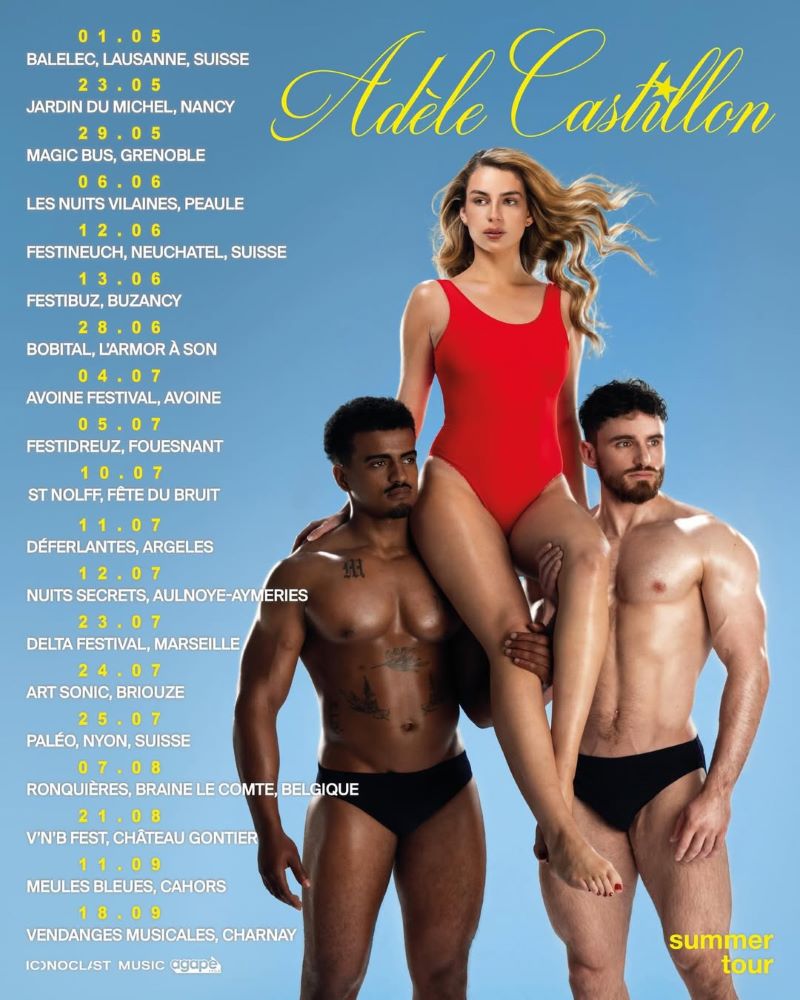 Summer Tour 2026 Adèle Castillon