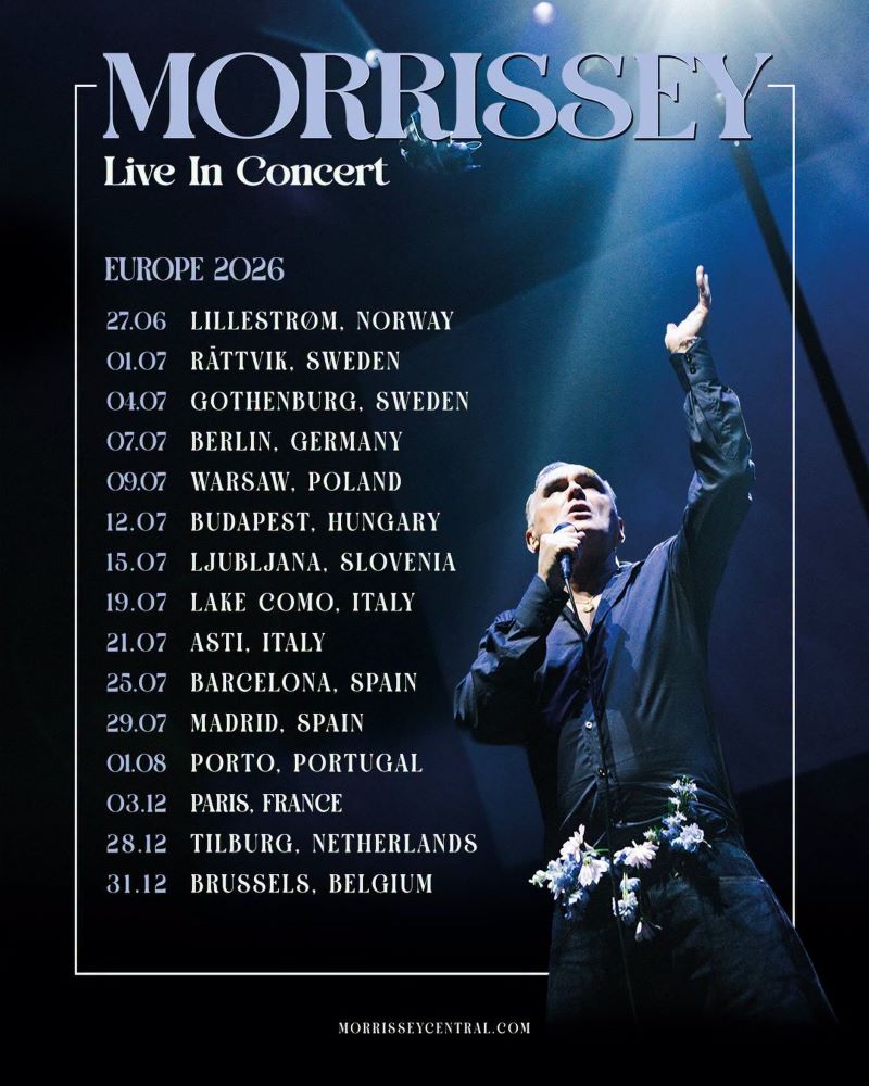 Morrissey - La Seine Musicale - 03 décembre 2026