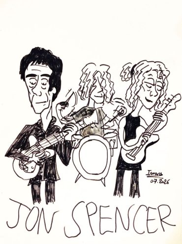 Jon Spencer à Paris par Imara