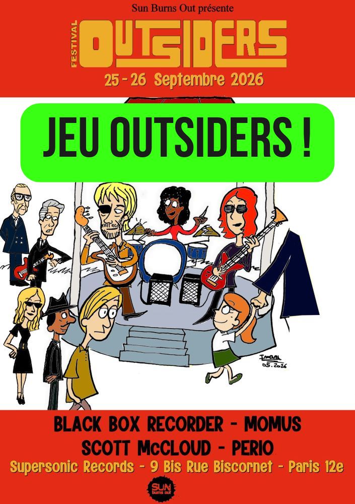 Jeu festival Outsiders 2026