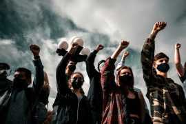 Lycéens manifestation