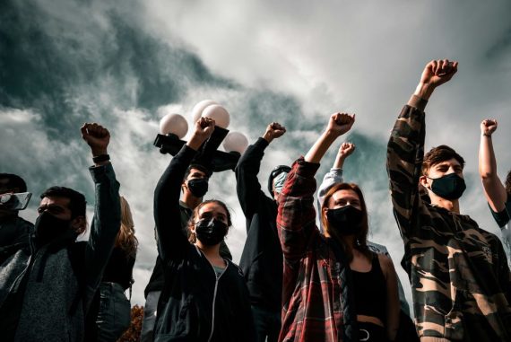 Lycéens manifestation