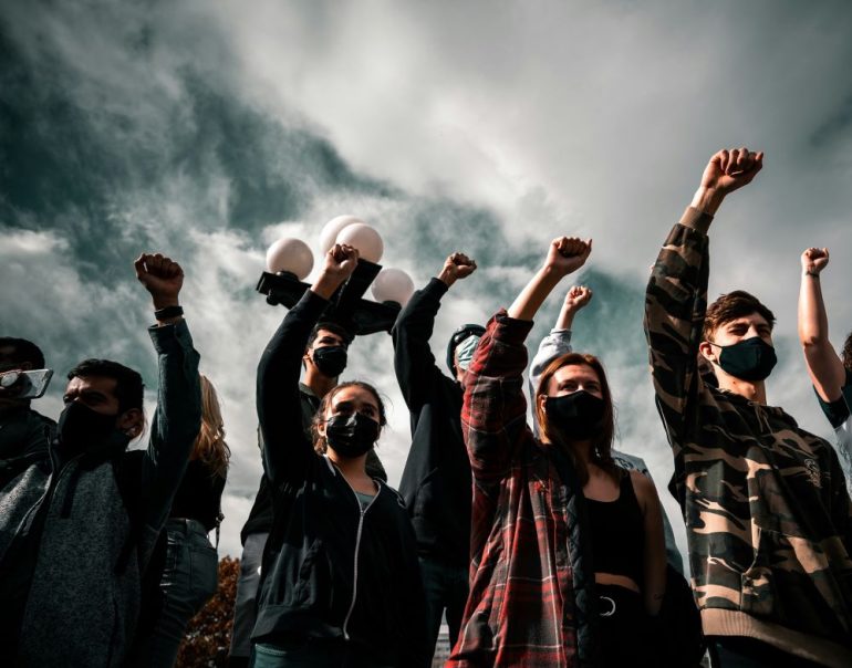 Lycéens manifestation